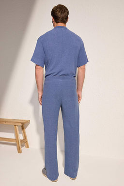 TRENDYOL MAN Mint Wide Leg Dokulu Ac?k Paca Esofman Alt? TMNSS25EA00008 - Trendyolmilla фото 5