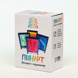 Игрушка антистресс PinART, экспресс скульптор 3D, 9.5×12.5 см