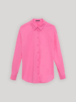 Рубашка однотонная - Emka фото 7