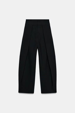 BALLOON TROUSERS WITH PLEATS - Zara фото 4