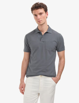 Antrasit Regular Fit %100 Pamuk K_vr_lmaz Polo Yaka Basic Ti__rt