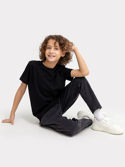 Футболка для мальчиков мультипак (2 шт.) в черном цвете - Mark formelle фото 3