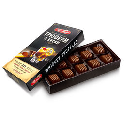 Трюфели шоколадные с виски, 130гр