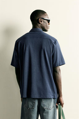 CAMISA REGULAR FIT CONFORT / Marino - Zara фото 3