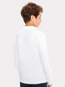 Джемпер для мальчиков в белом цвете - Mark formelle фото 3