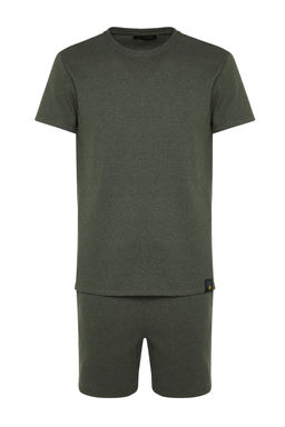 TRENDYOL MAN Siyah Regular Fit Sortlu Pijama Tak?m? TMNSS23PT00036 - Trendyolmilla фото 19