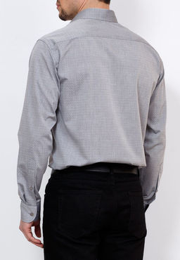 Сорочка мужская длинный рукав BERTHIER GLENN-0425/ Fit-R(0-1)  фото 2