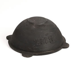 Казан Шафран, 12 л, плоское дно, алюминиевая крышка, чугун