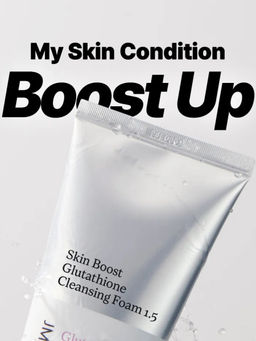 JMsolution Пенка для умывания с глутатионом / Skin Boost Glutathione Cleansing Foam 1.5, 150 мл