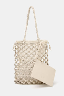 BRAIDED SHOPPER