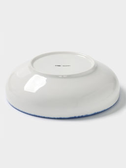 Глубокая тарелка Magistro Blue Lagoon, 1.55 л, d=22.5 см, фарфор, белая фото 4