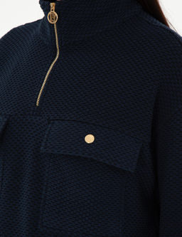 Lacivert Oversize Sweatshirt - Pierre cardin фото 7