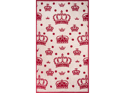 6с103.412ж1 Королевский принт(бордо) Полотенце махровое 50х90см
