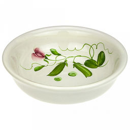 Миска керамическая "Малая" 0,4л, д15см, h4,5см, "Горошек" (Россия)