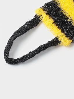 Цена за 2 шт. Мочалка для тела Доляна «Пчёлка», 12×36 см