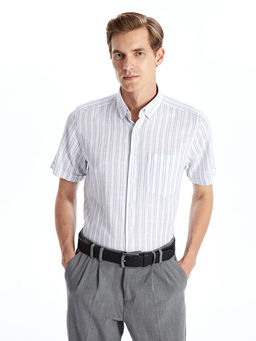 Regular Fit K?sa Kollu Erkek G?mlek