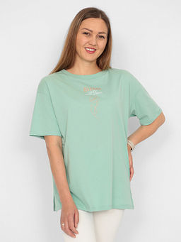 CRB wear/CSSW 60261-37 Футболка женская,эеленый/Ex.Cherubino
