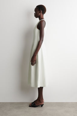 VESTIDO MIDI ESCULPIDO DE ALGOD?N - H&m фото 4