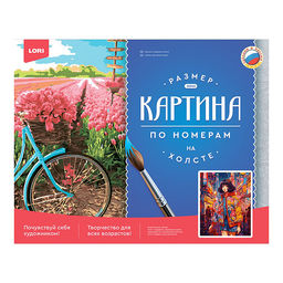 Картина по номерам холст на подрамнике 40*50см "Японский переулок"