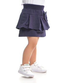 Юбка для девочки UD 0995 синий - Mini maxi фото 2