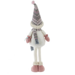Игрушка набивная "Снеговик", L23 W10 H70/56см, 2в.