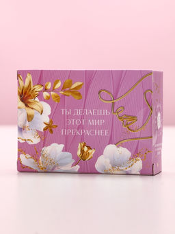Мыло лепестковое В день 8 Марта, 6 шт., аромат цветочный, Чистое счастье фото 4