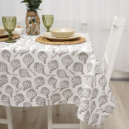 Скатерть 145х220, рогожка, 100 % хлопок, Артишоки ВБ 145х220