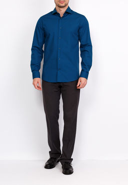 Сорочка мужская длинный рукав GREG 230/139/DB/ZV  фото 7