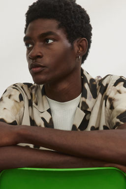 Camisa resort estampada Regular Fit - H&m фото 4