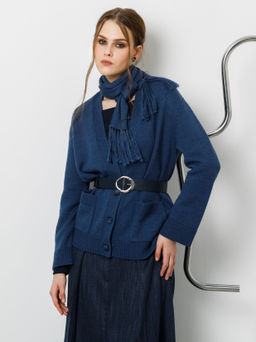 Кардиган вязаный