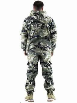 Утепленный демисезонный костюм Forest trail Nappa для активного отдыха (горка на флисе) - Rax фото 3