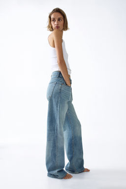 Wide High Waist Jeans - H&m фото 21