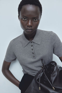 Polo de punto fino - H&m фото 2