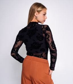 Боди #КТ2675, чёрный