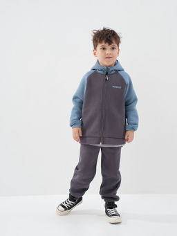 Джоггеры Графит утепленные