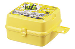 Ланч-бокс 1,2 л 15*15*9 см Бенто SUB + вилка и ложка (модель 487) - Elan gallery фото 4