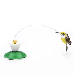 Интерактивная игрушка-дразнилка для кошек Колибри - Пижон фото 2