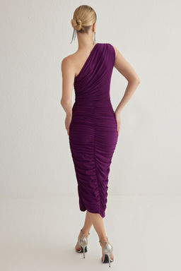 Murdum Vucuda Oturan Cut Out/Pencere Detayl? Tul Abiye Gece Mezuniyet Elbisesi TPRSS25EL00004 - Trendyolmilla фото 5