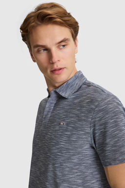 Erkek Lacivert Regular Fit Polo Yaka Ti__rt