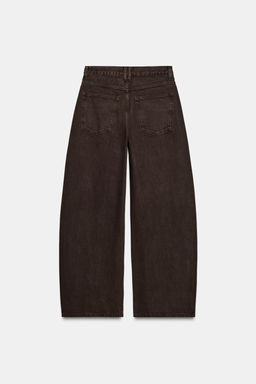 TRF BAGGY BARREL LOW-RISE JEANS