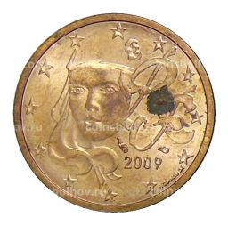 2 евроцента 2009 года Франция