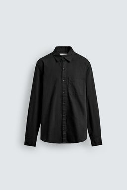 COTTON/LINEN SHIRT - Zara фото 7