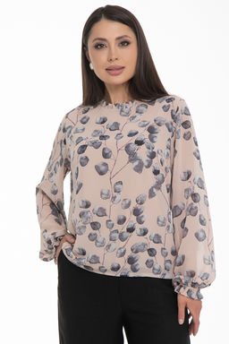 Блуза Волшебный шифон (пудра)