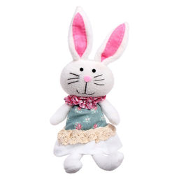 Мягкая игрушка Зайка в платье