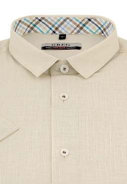 Сорочка мужская короткий рукав GREG 510/101/FLAM/Z/1_GB  фото 2