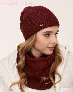 LL 36 PL 36 Комплект женский (колпак+снуд) (56-58)