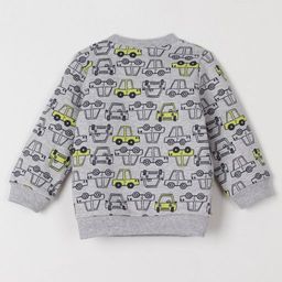 CRB wear/CSNB 62672-11 Джемпер для мальчика, светло-серый меланж/Ex.Cherubino  фото 3