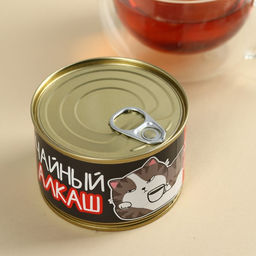 Чай чёрный в консервной банке Чайный алкаш с чабрецом, 20 г. - Фабрика счастья фото 4