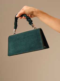 Сумка замшевая Deboro 30715 форест