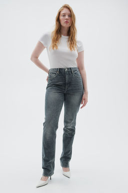 Curvy Fit Slim High Jeans - H&m фото 2